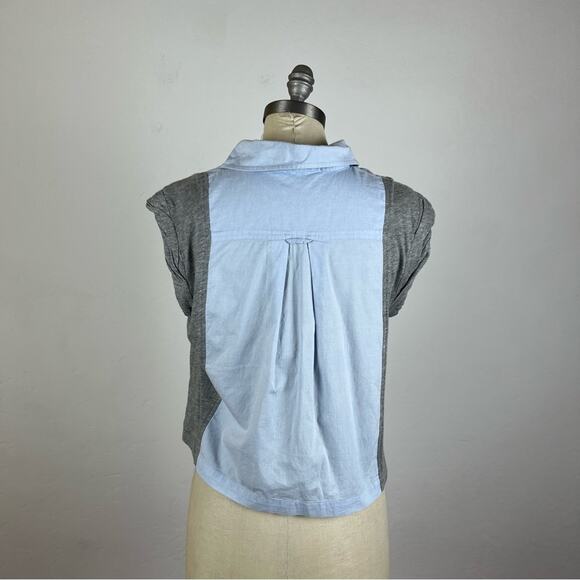 T Alexander Wang Chambray Button Down Shirt - Picture 6 of 7